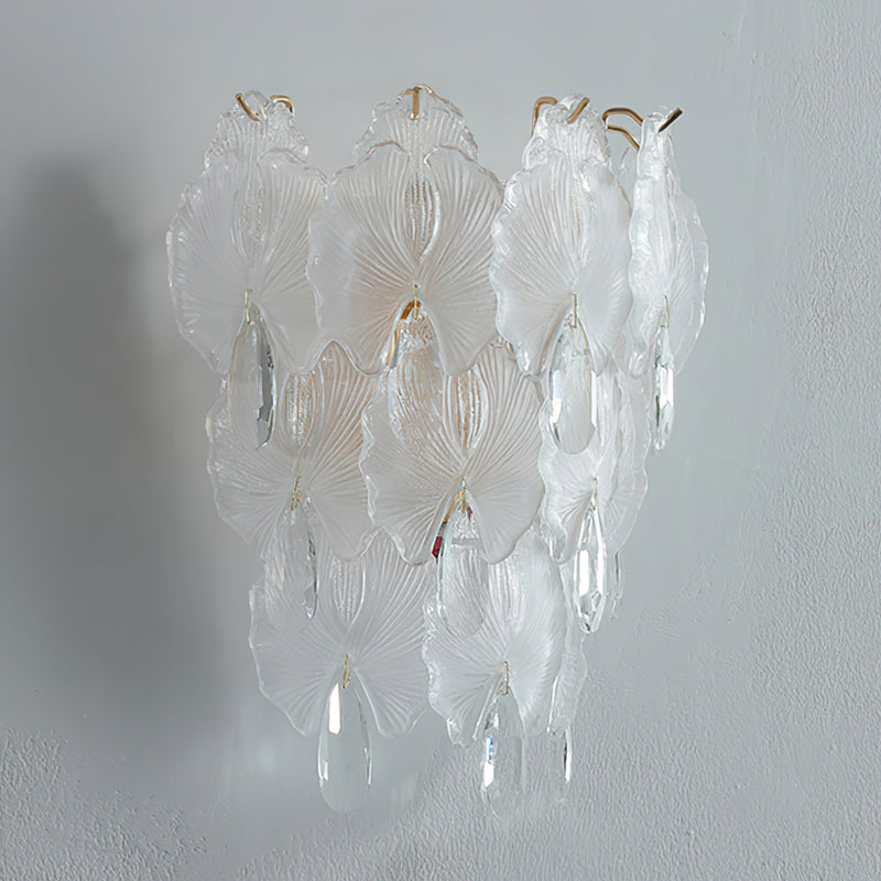 Coralie Glass Wall Sconce: