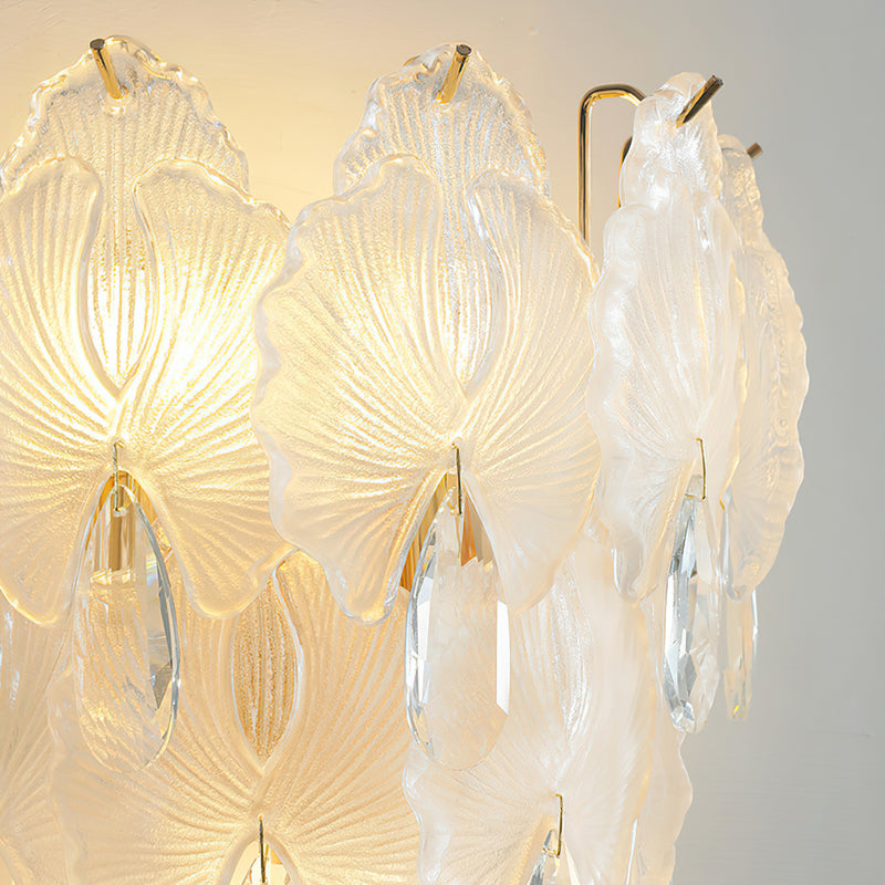 Coralie Glass Wall Sconce:
