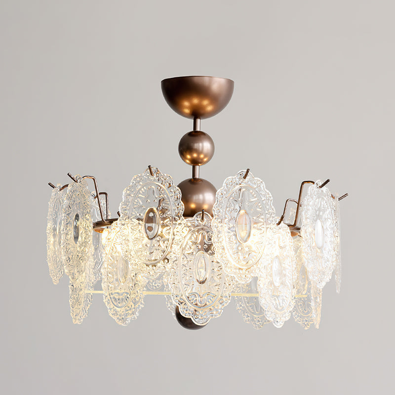Cordelia Glass Semi-Flush Mount