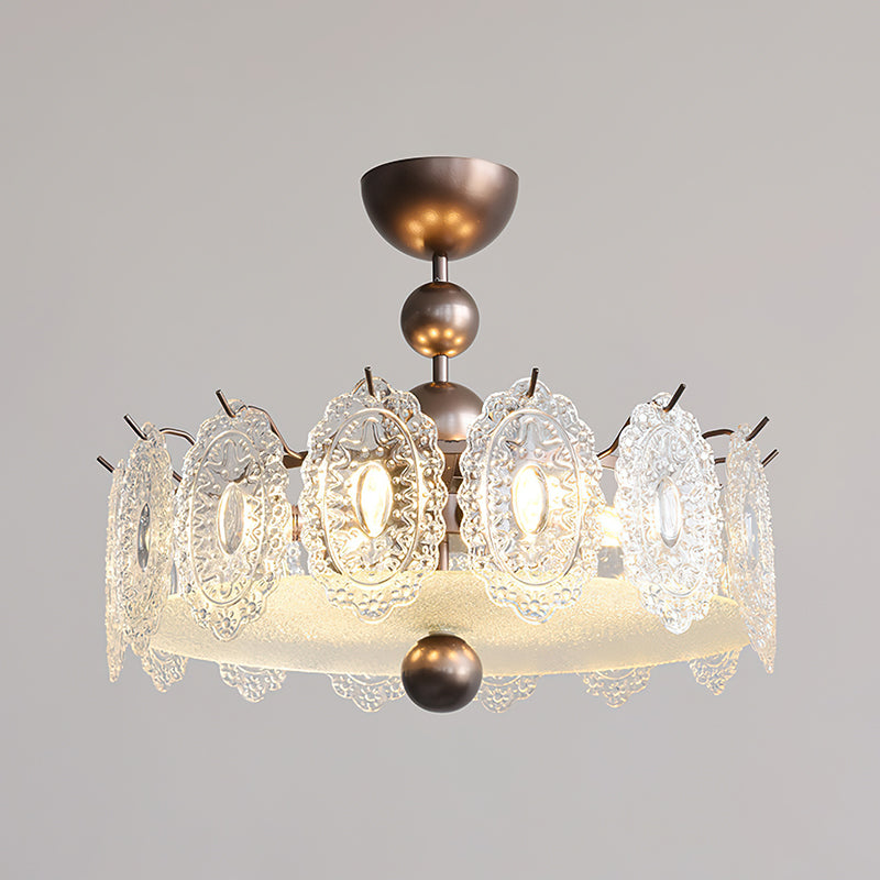 Cordelia Glass Semi-Flush Mount