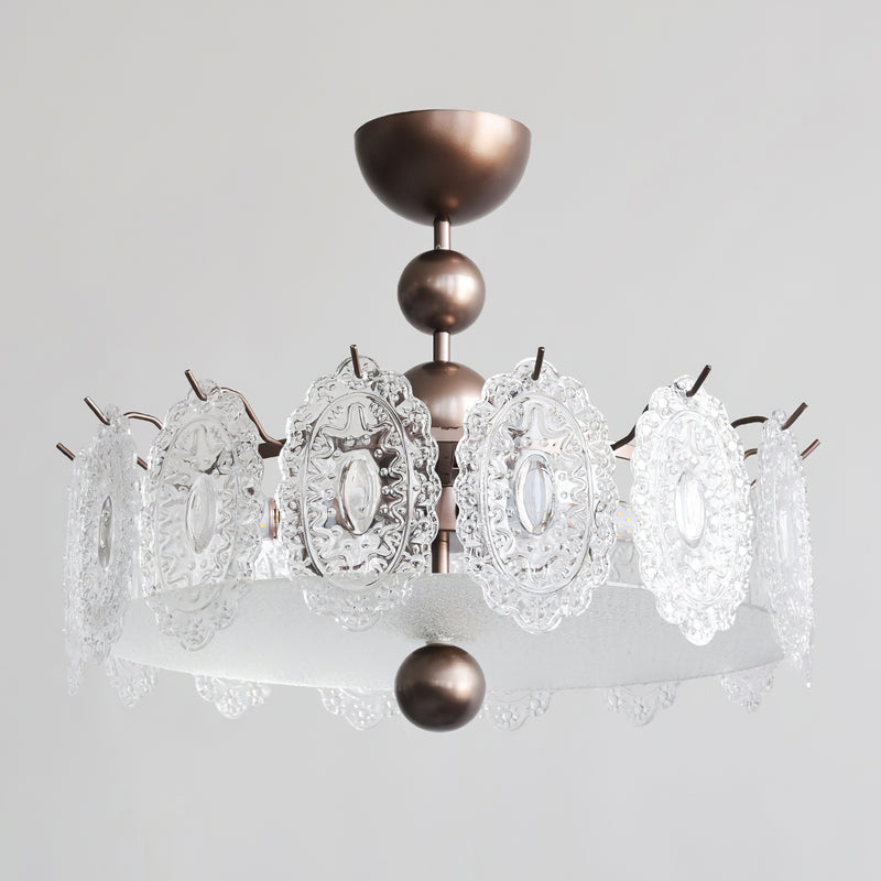 Cordelia Glass Semi-Flush Mount