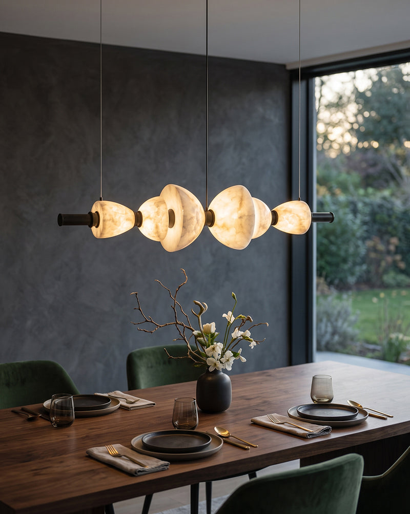 Corliss Alabaster Chandelier