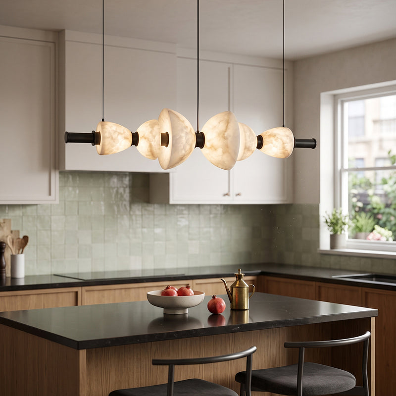Corliss Alabaster Chandelier