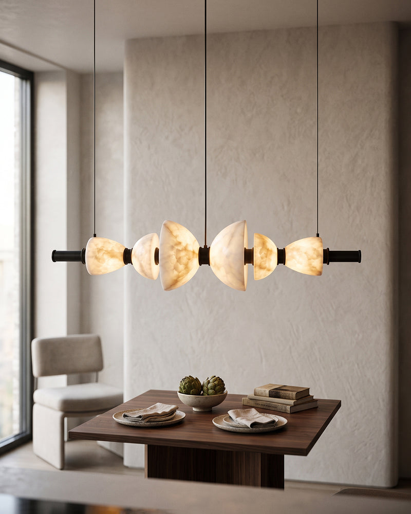 Corliss Alabaster Chandelier