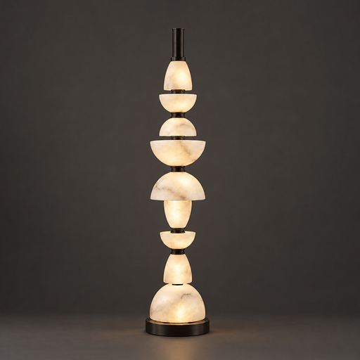 Corliss Alabaster Floor Lamp – detail 14