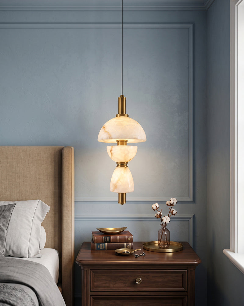 Corliss Alabaster Pendant Lamp
