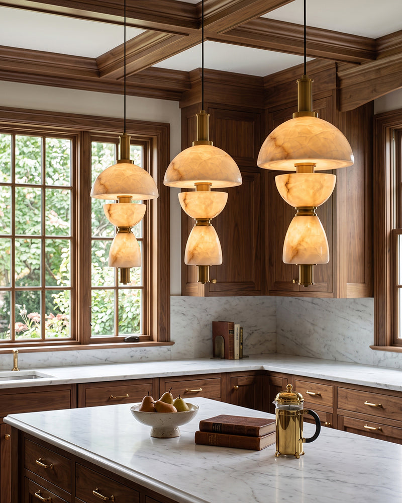 Corliss Alabaster Pendant Lamp
