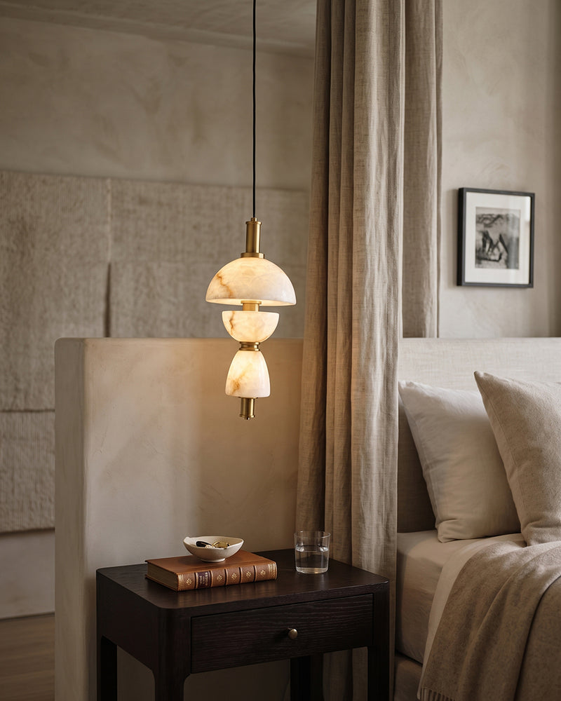 Corliss Alabaster Pendant Lamp