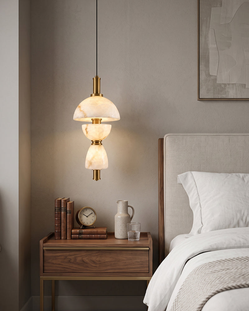Corliss Alabaster Pendant Lamp