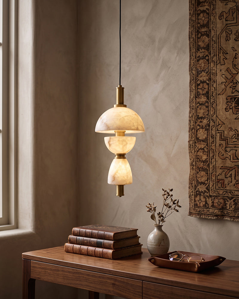 Corliss Alabaster Pendant Lamp