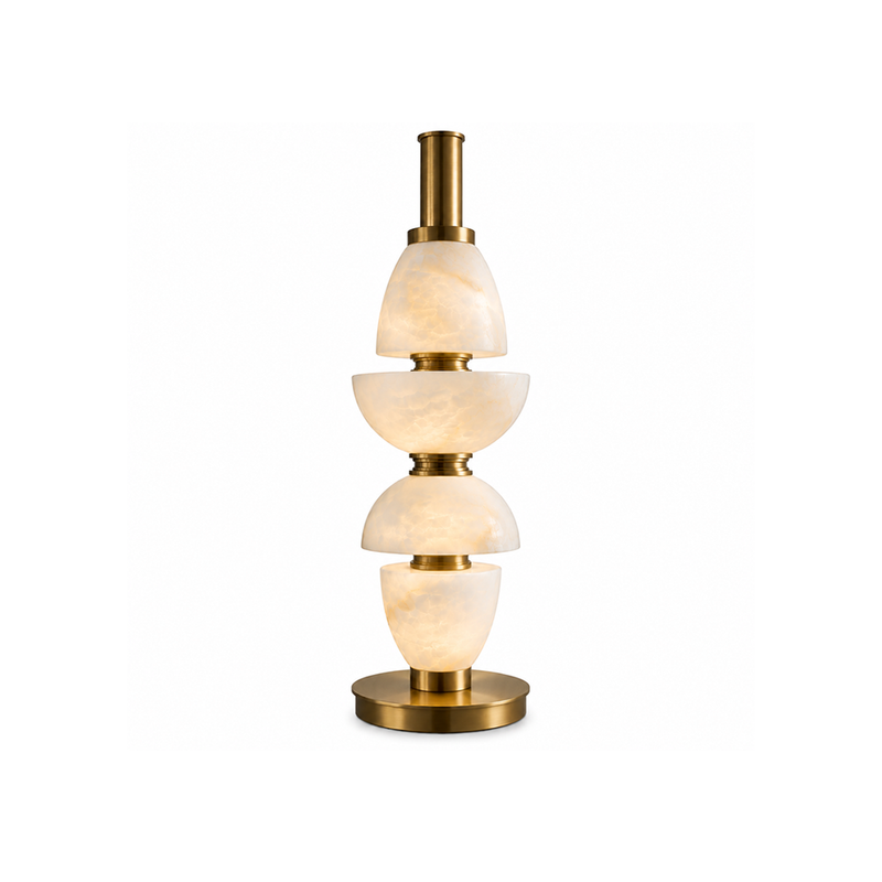 Corliss Alabaster Table Lamp