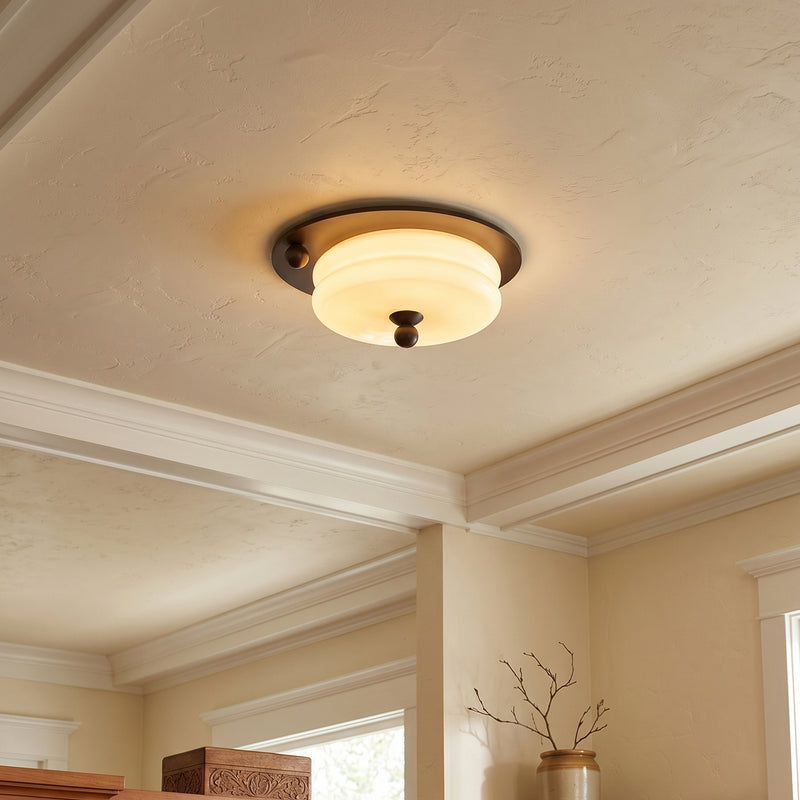 Cosmo Glass Flush Mount