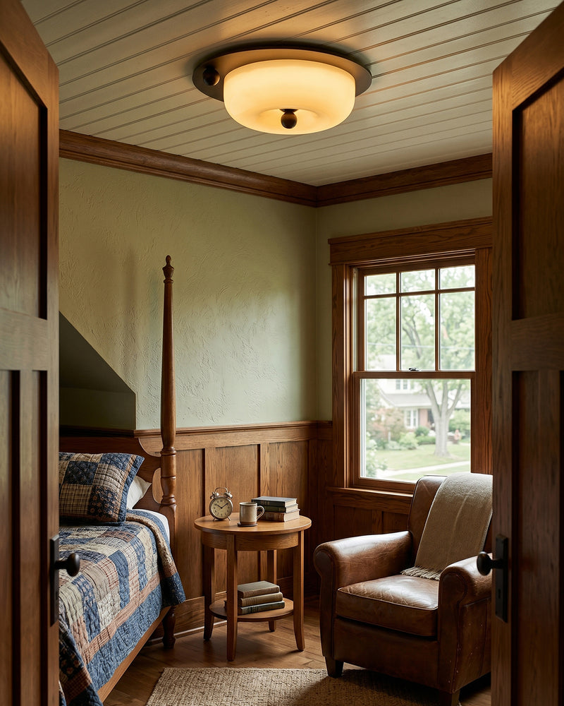 Cosmo Glass Flush Mount