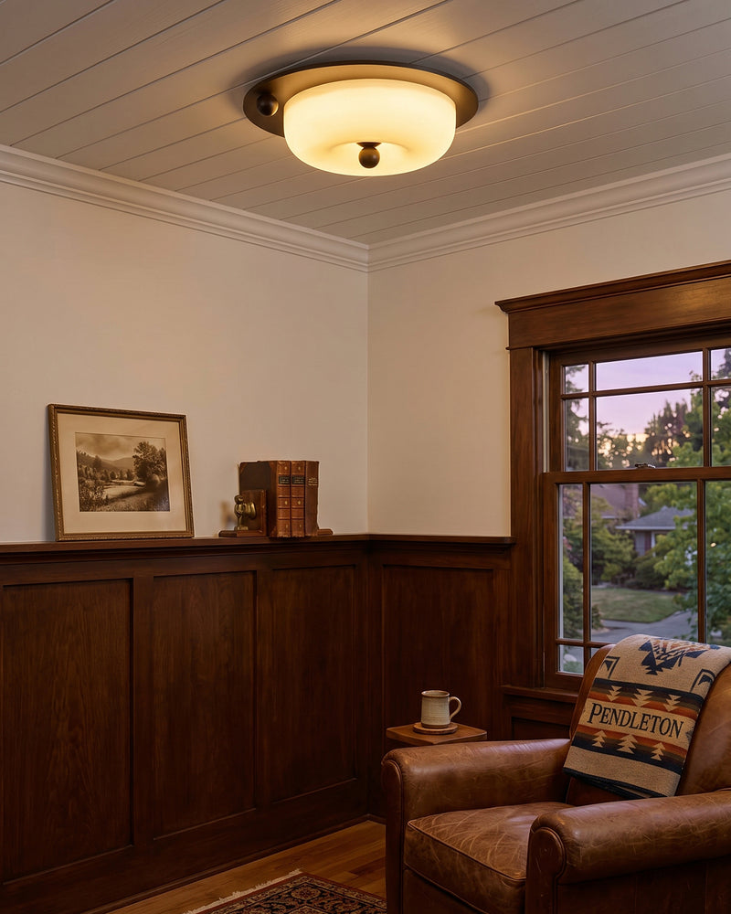 Cosmo Glass Flush Mount