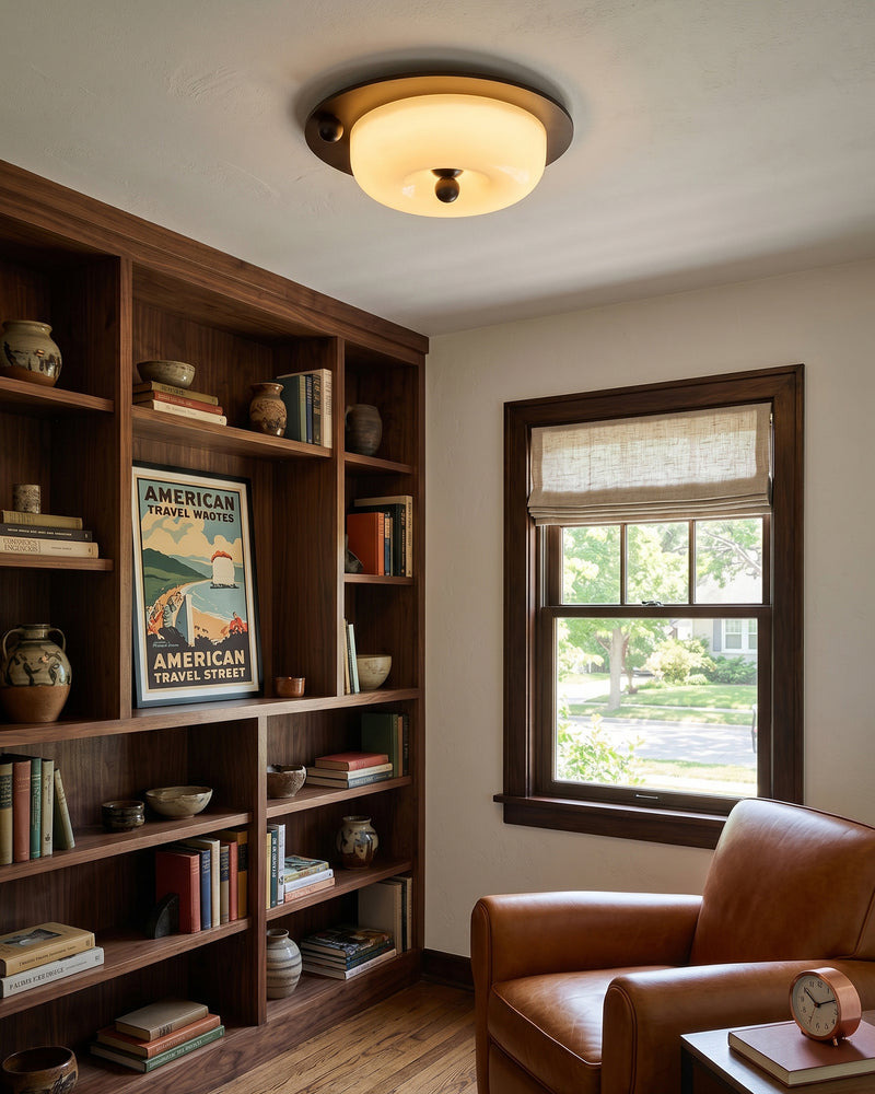 Cosmo Glass Flush Mount