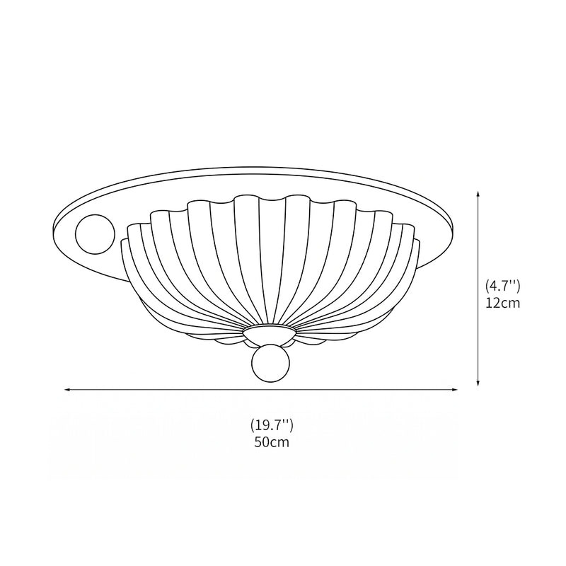 Cosmo Glass Flush Mount