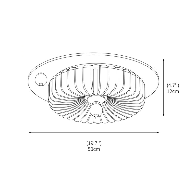 Cosmo Glass Flush Mount
