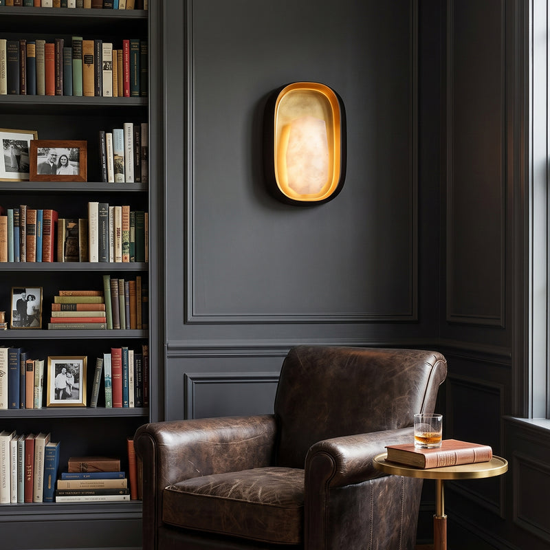 Dawn Alabaster Wall Sconce