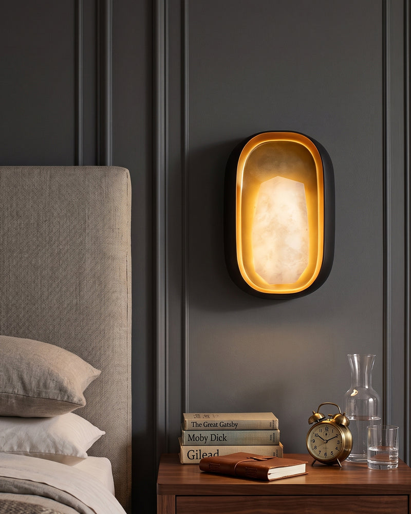 Dawn Alabaster Wall Sconce
