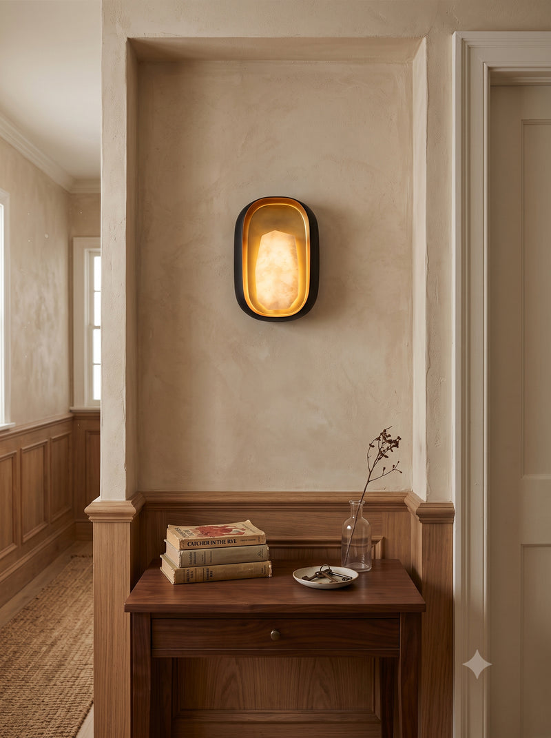 Dawn Alabaster Wall Sconce