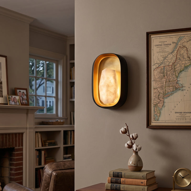Dawn Alabaster Wall Sconce