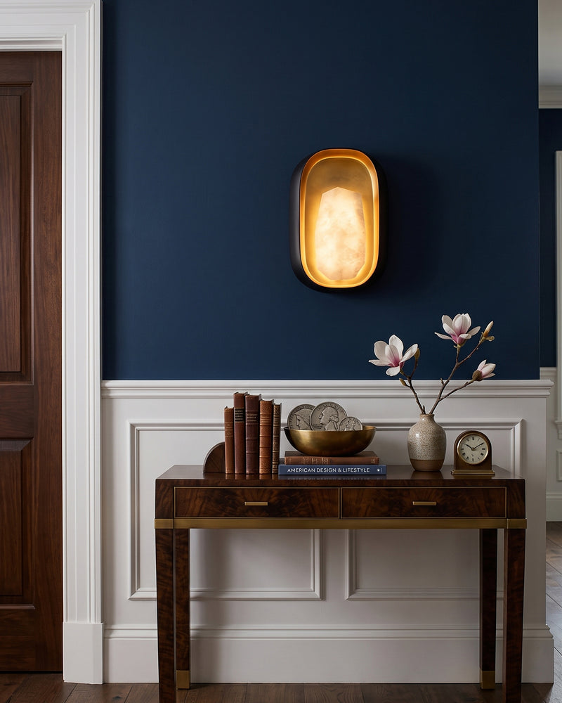 Dawn Alabaster Wall Sconce
