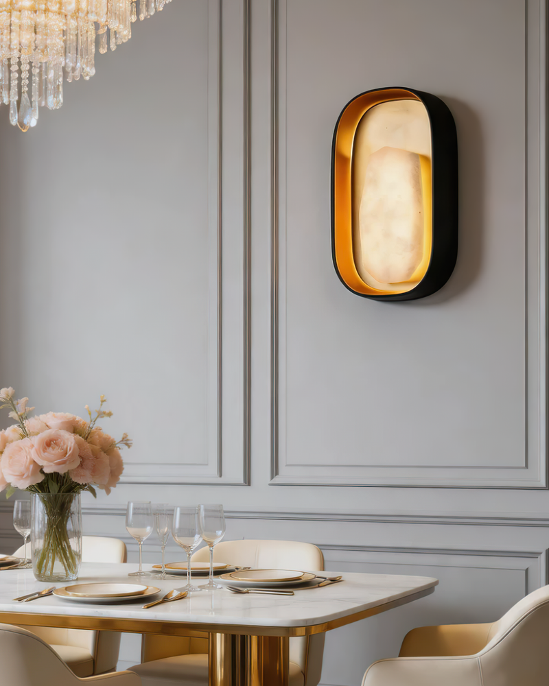 Dawn Alabaster Wall Sconce