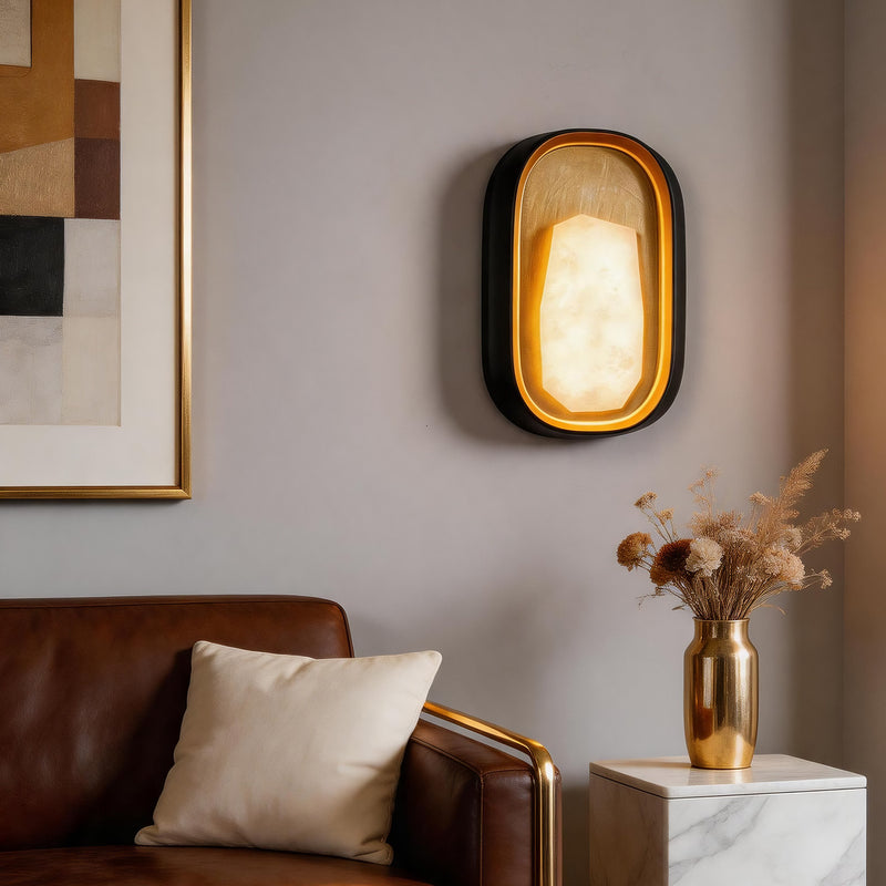 Dawn Alabaster Wall Sconce