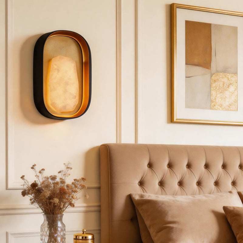 Dawn Alabaster Wall Sconce