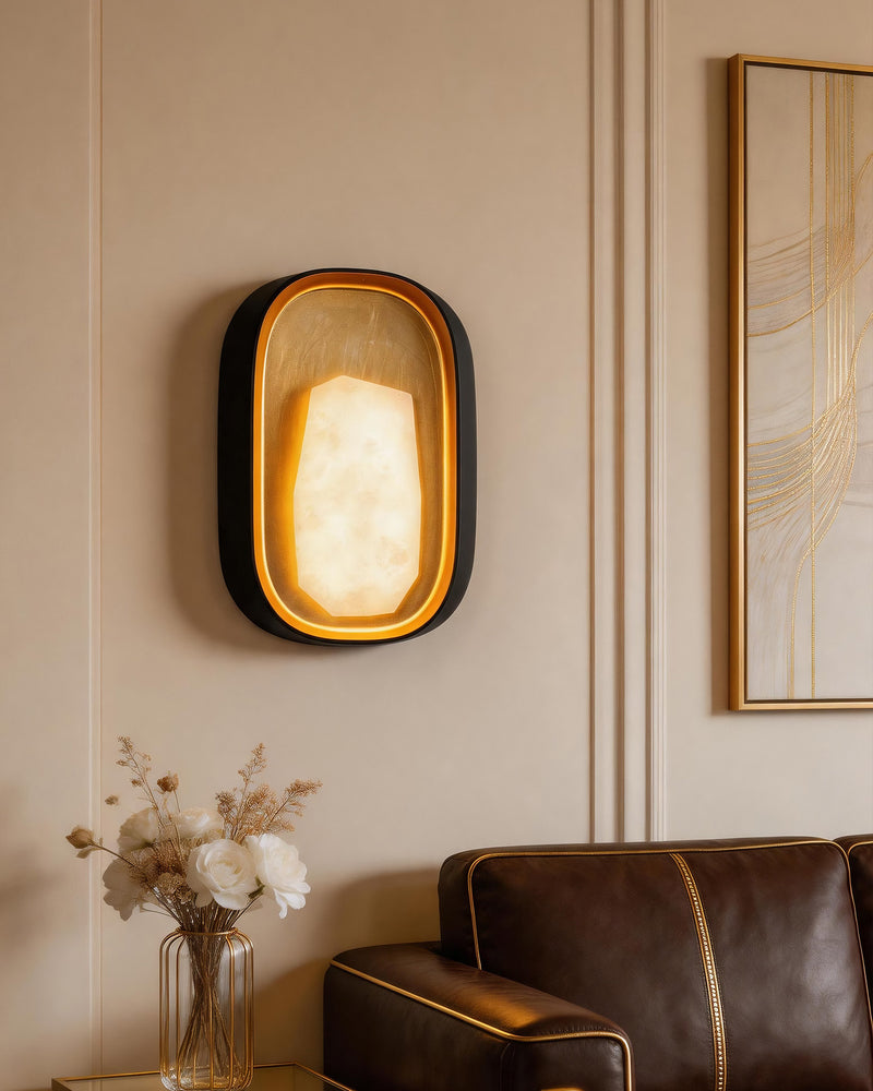 Dawn Alabaster Wall Sconce