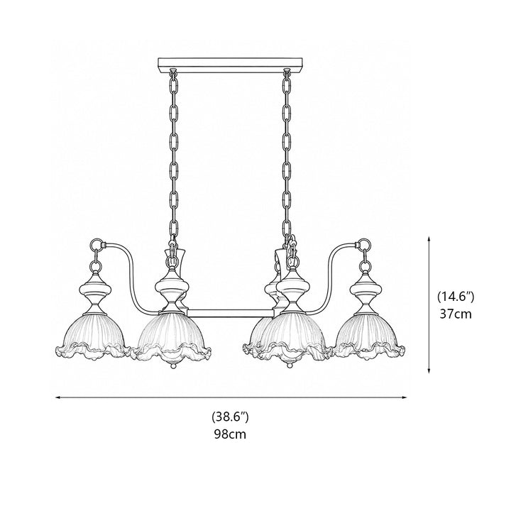 Gino Alabaster Chandelier