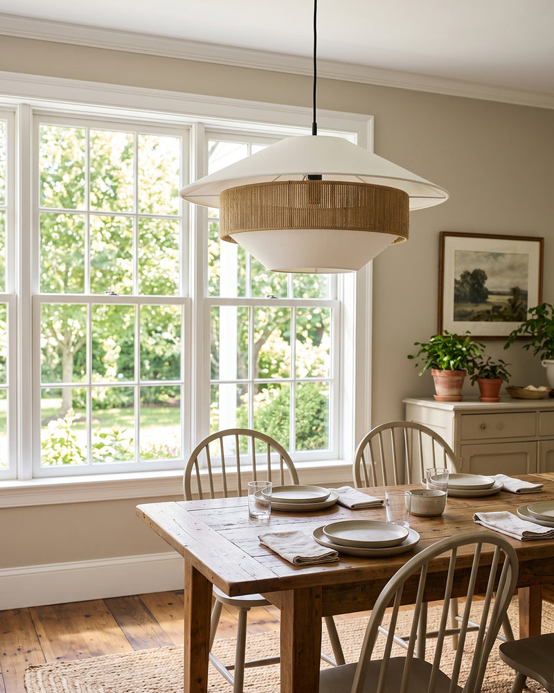 Delaney Handwoven Pendant Lamp