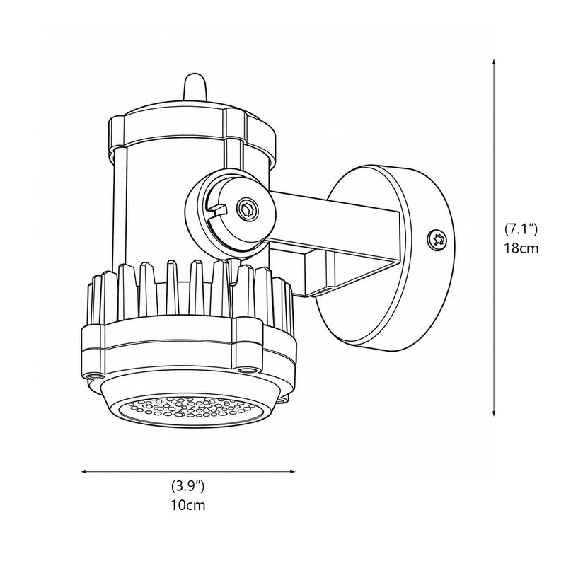 Dorian Industrial Sconce