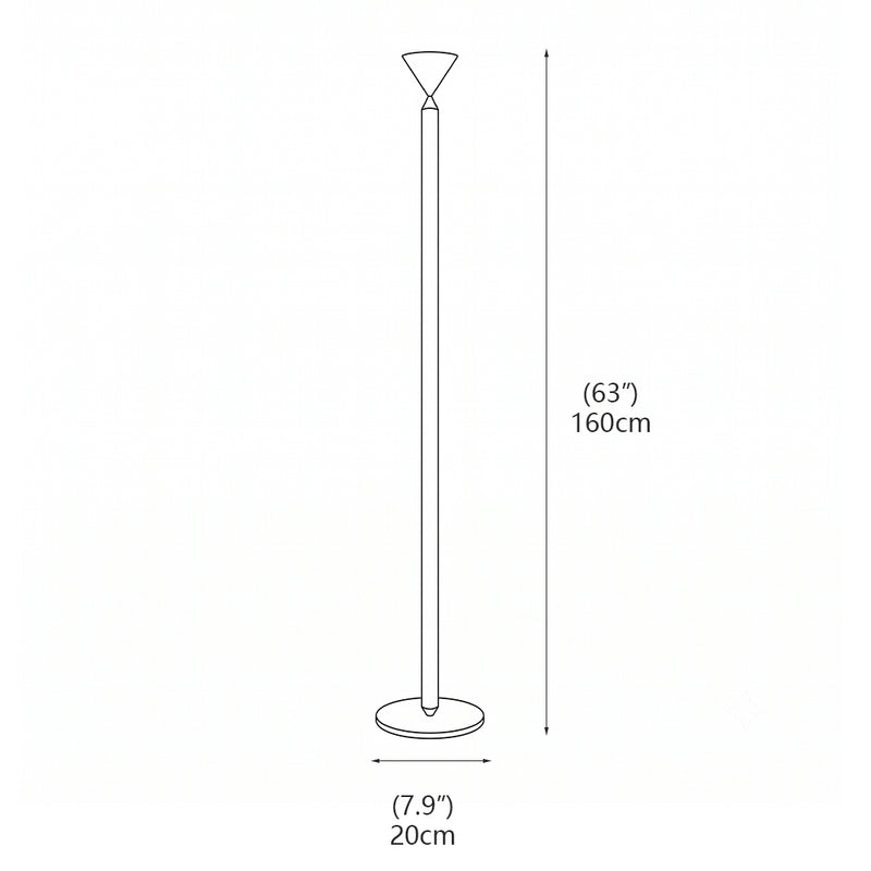 Dorian Torchiere Floor Lamp