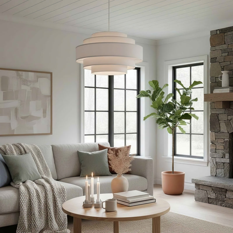 Dumora Fabric Pendant Lamp – detail 4