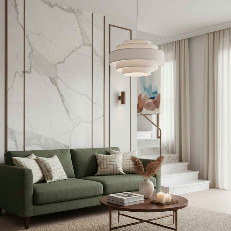 Dumora Fabric Pendant Lamp – detail 5