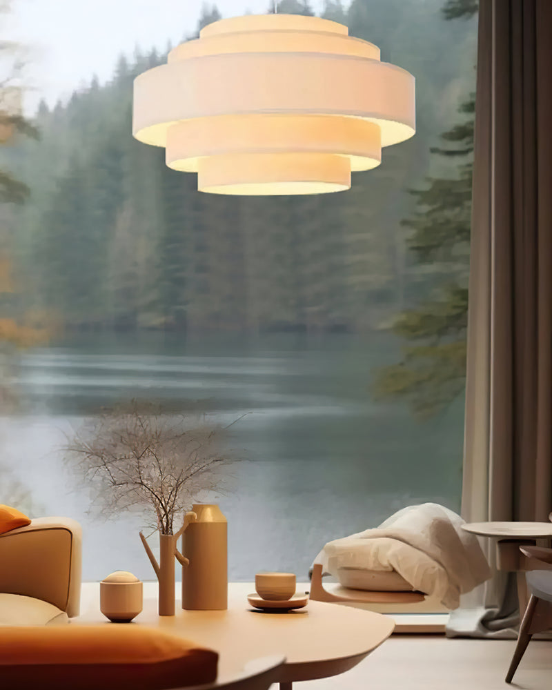 Dumora Fabric Pendant Lamp – detail 9