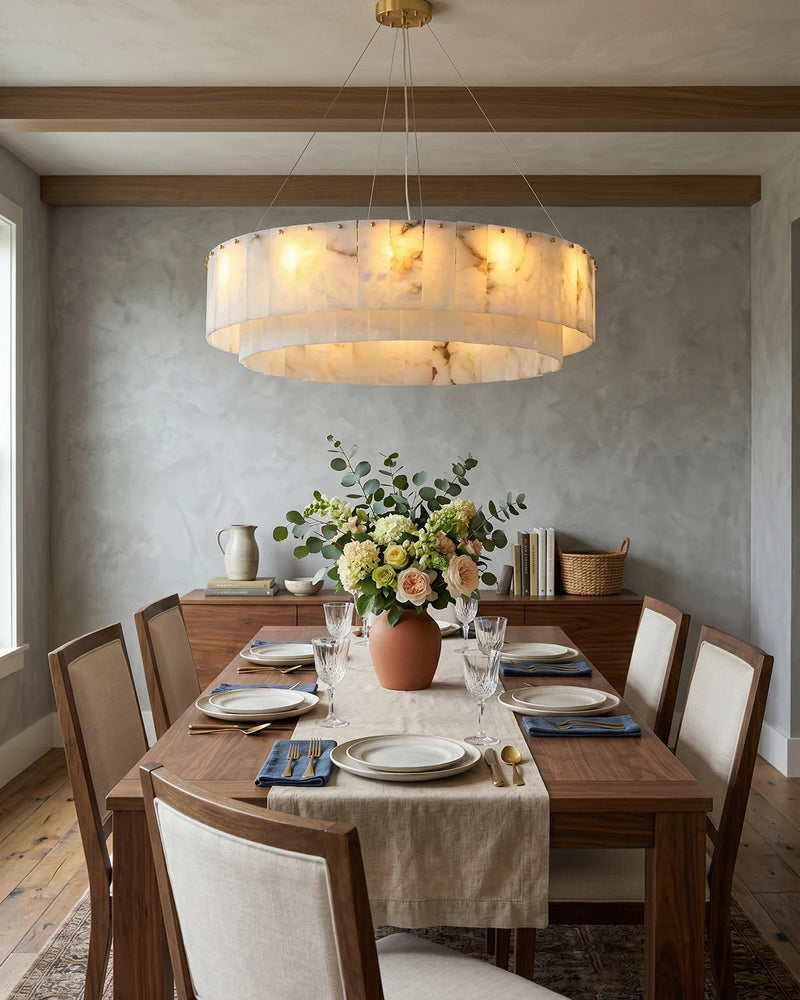 Eichholtz Alabaster Chandelier