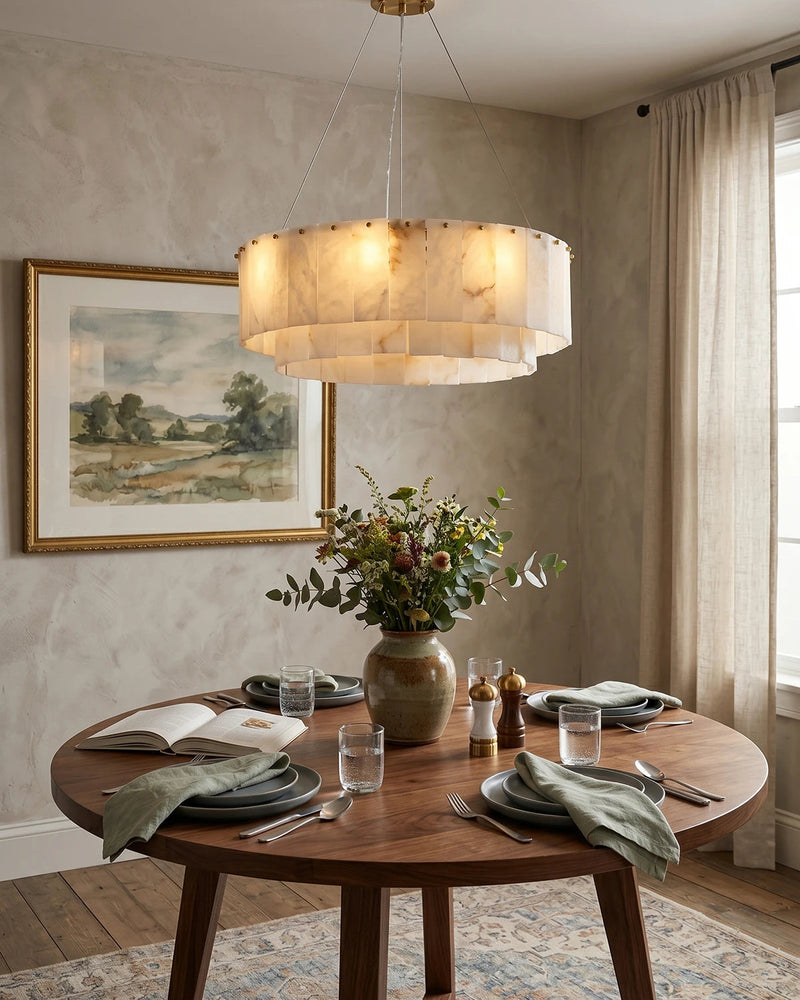 Eichholtz Alabaster Chandelier