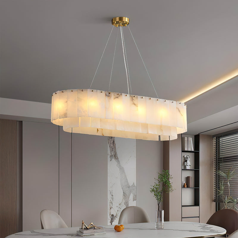 Eichholtz Alabaster Chandelier