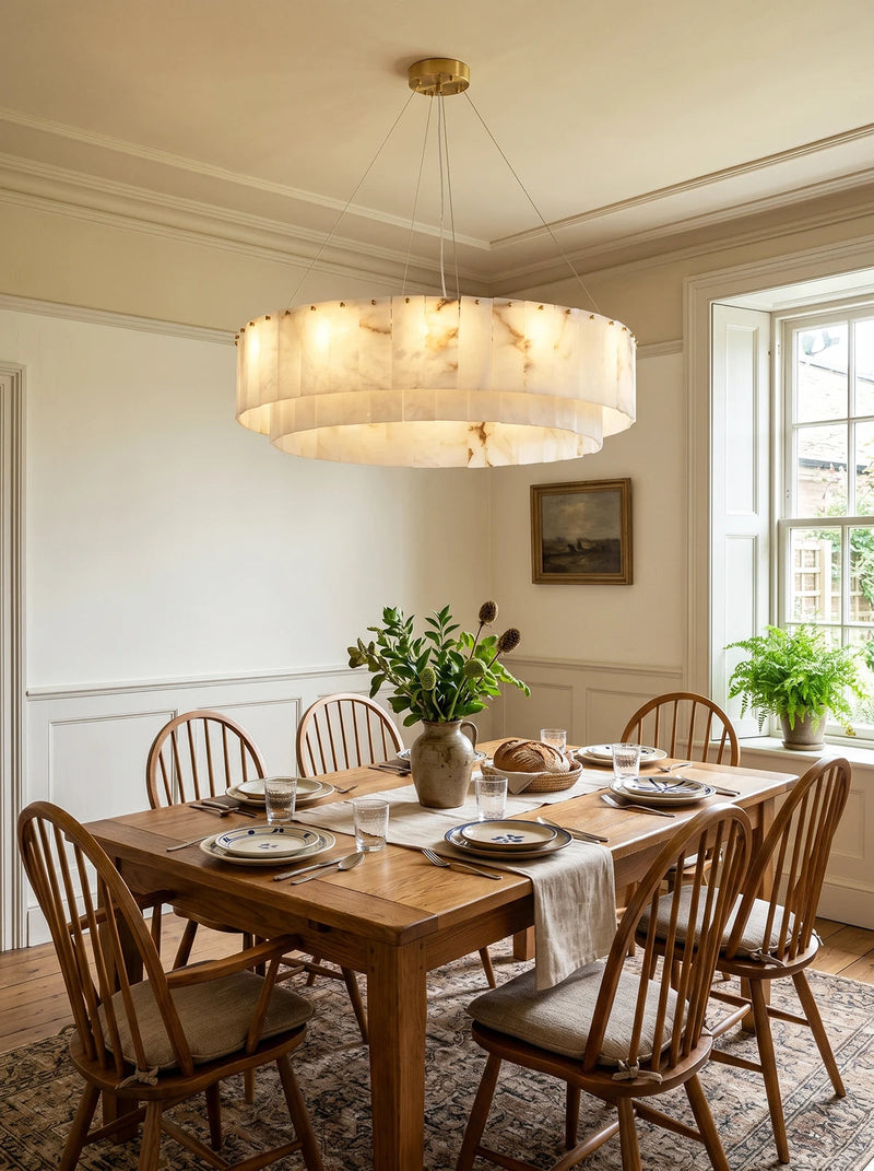 Eichholtz Alabaster Chandelier