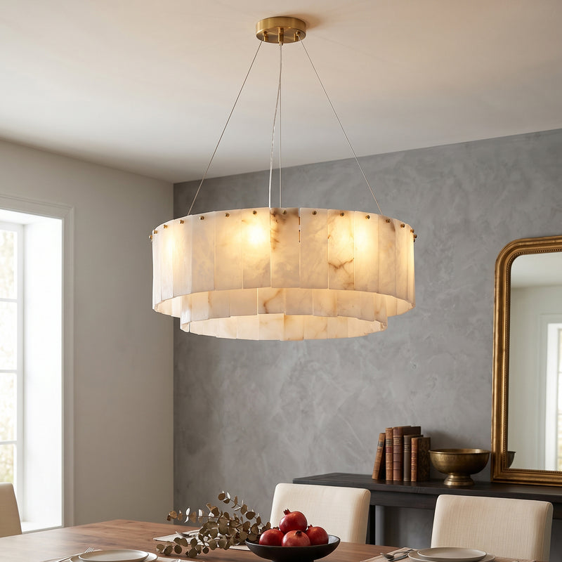 Eichholtz Alabaster Chandelier