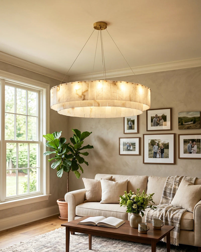 Eichholtz Alabaster Chandelier