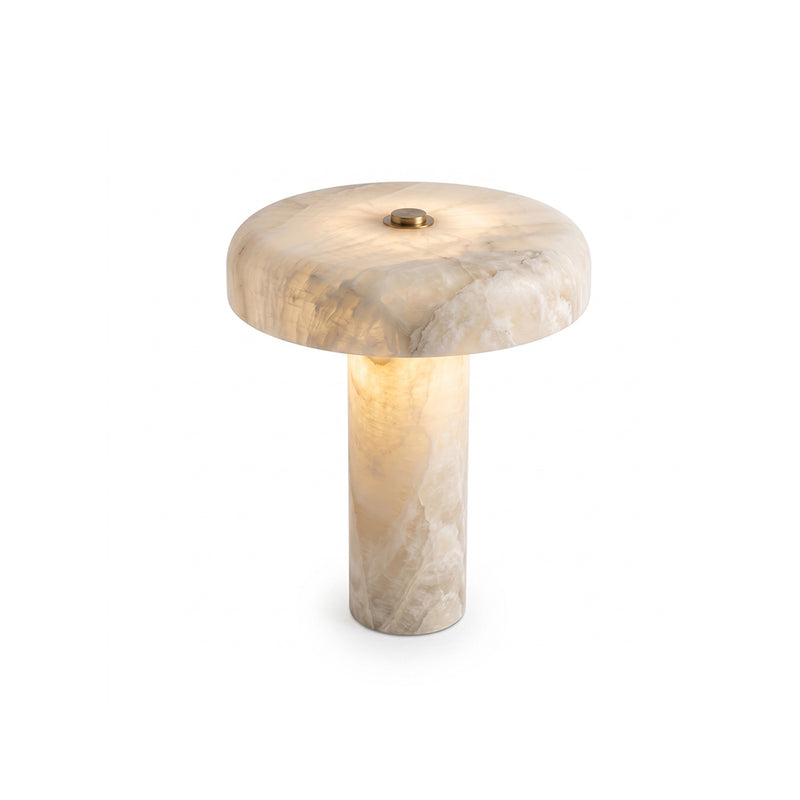 Eira Crackle Alabaster Table Lamp
