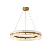 Eldon Banded Glass Halo Chandelier