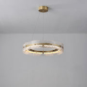 Eldon Banded Glass Halo Chandelier – detail 16