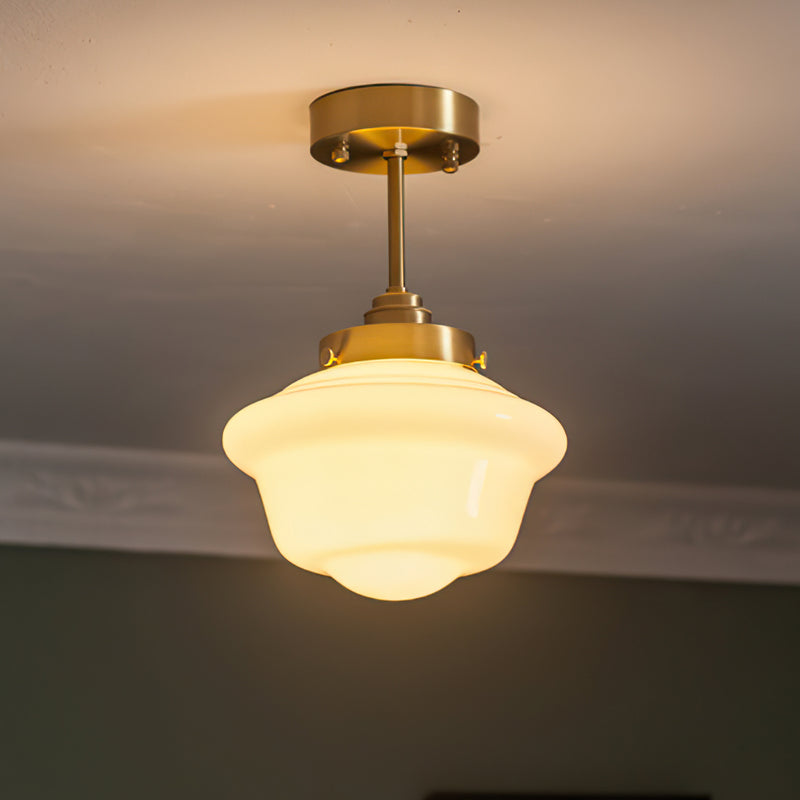 Eleanor Stepped Semi-Flush Mount Ceiling Lamp