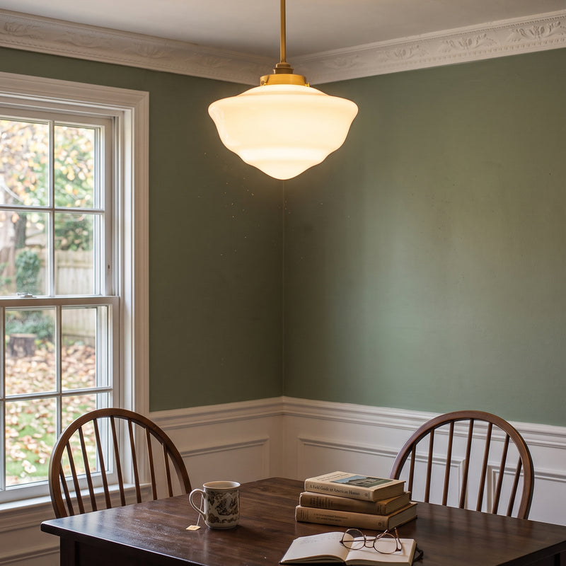 Eleanor Stepped Semi-Flush Mount Ceiling Lamp