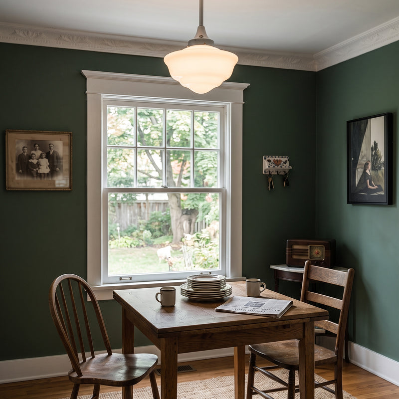 Eleanor Stepped Semi-Flush Mount Ceiling Lamp