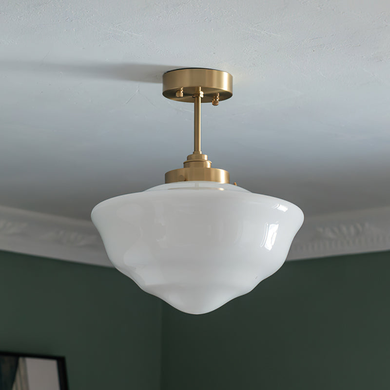 Eleanor Stepped Semi-Flush Mount Ceiling Lamp
